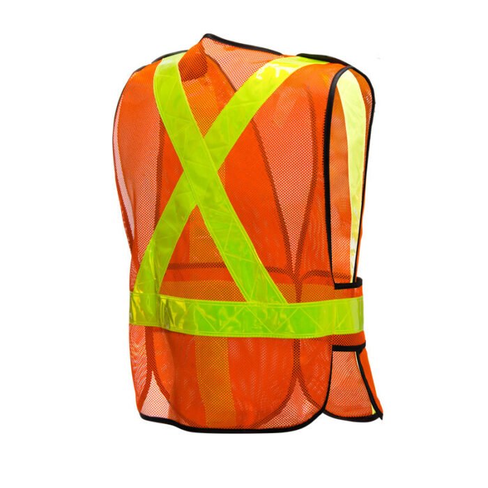 580180 BS Five Point Tear-Away Traffic Vest