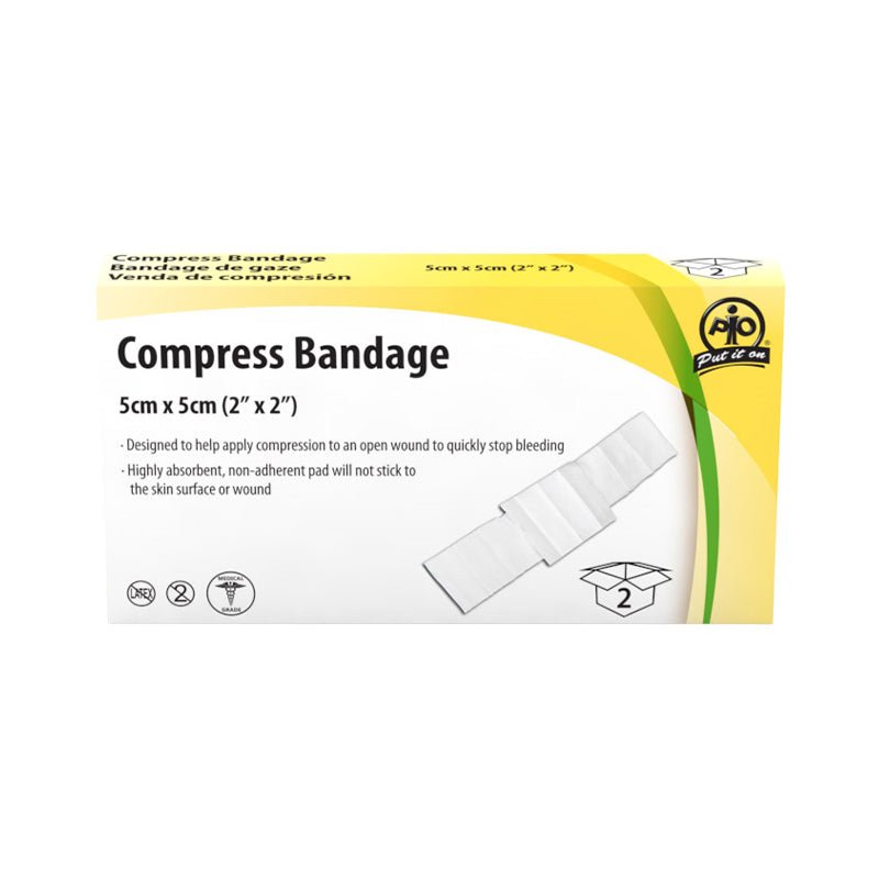 Compress Bandage 5 x 5cm | First Aid Supply Stores