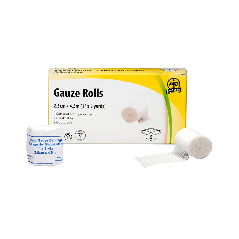 Gauze Roll, 2.5cm x 4.5m | First Aid Supply Stores