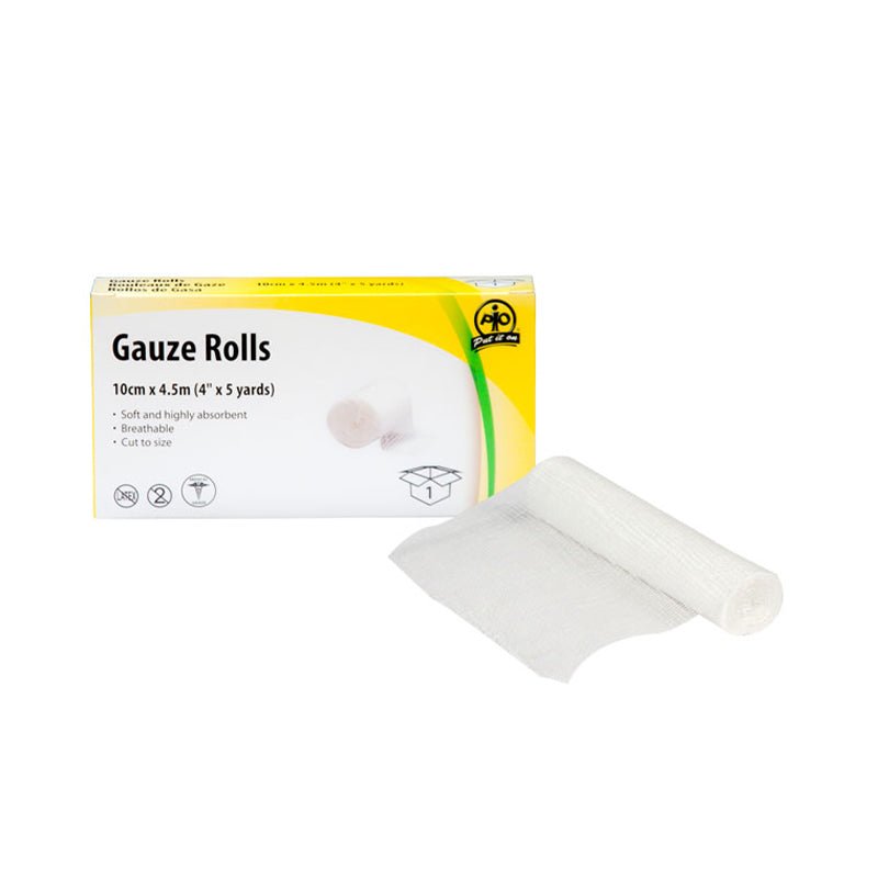 Gauze Roll, 10cm x 4.5m | First Aid Supply Stores