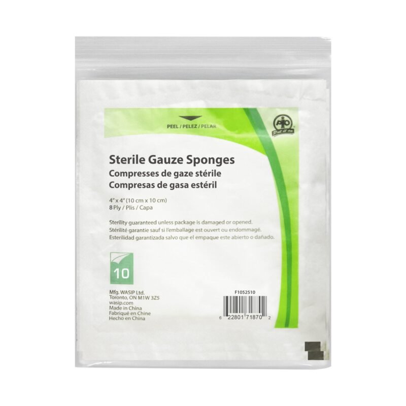 Gauze Sponges, 8 Ply | First Aid Supply Stores