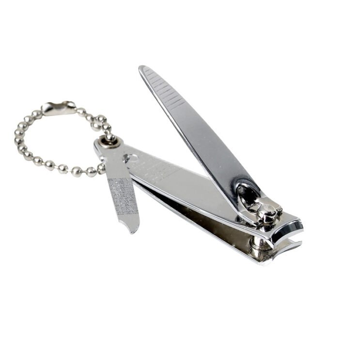 Nickel Plated Fingernail Clippers 5cm 2 Clippers
